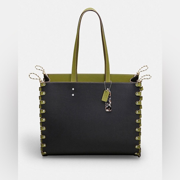 Authentic Large Re-Laceable Tote In Coachtopia Leather - Picture 5 of 14